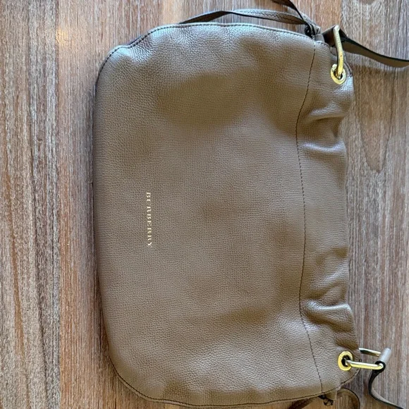 Burberry Tan Leather Crossbody Bag - Picture 2 of 10